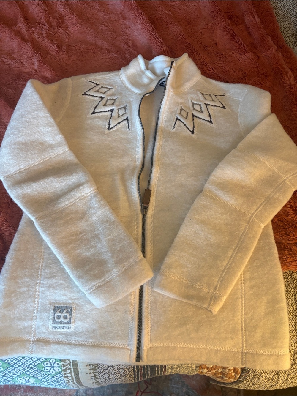 Icelandic brand 66 North zip cardigan